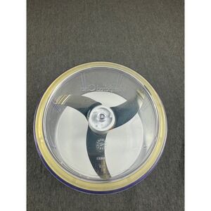 Pampered Chef Manual Food Processor 2593 White 3 Cup Capacity Kitchen Tool